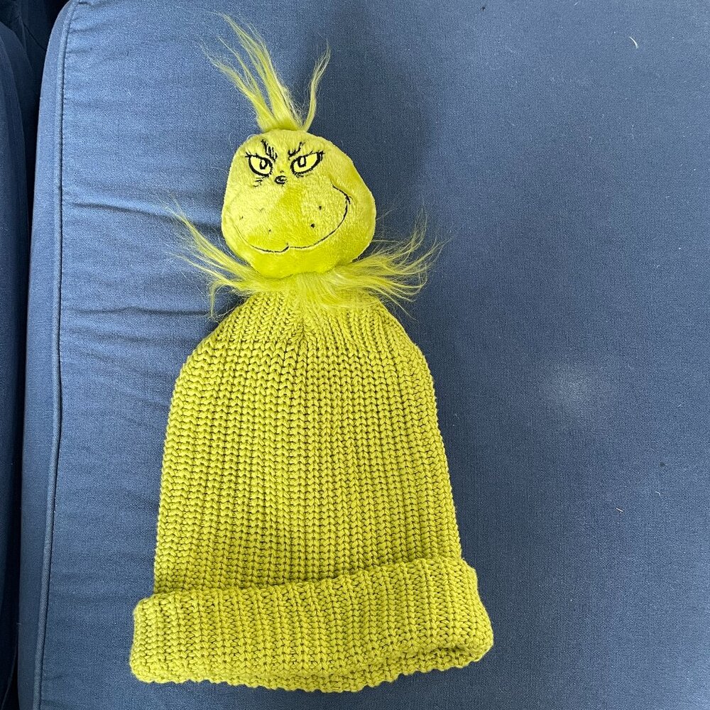Deptartment 56 Grinch Knit Hat-New!